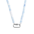 The Blue Beaded Charm Holder